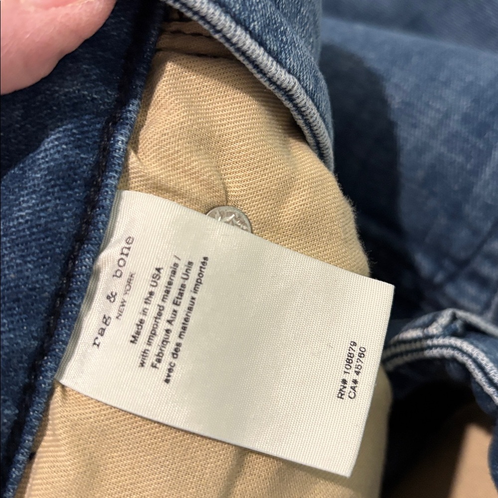 Rag & Bone Dark Blue jeans 26 - Picture 9 of 9